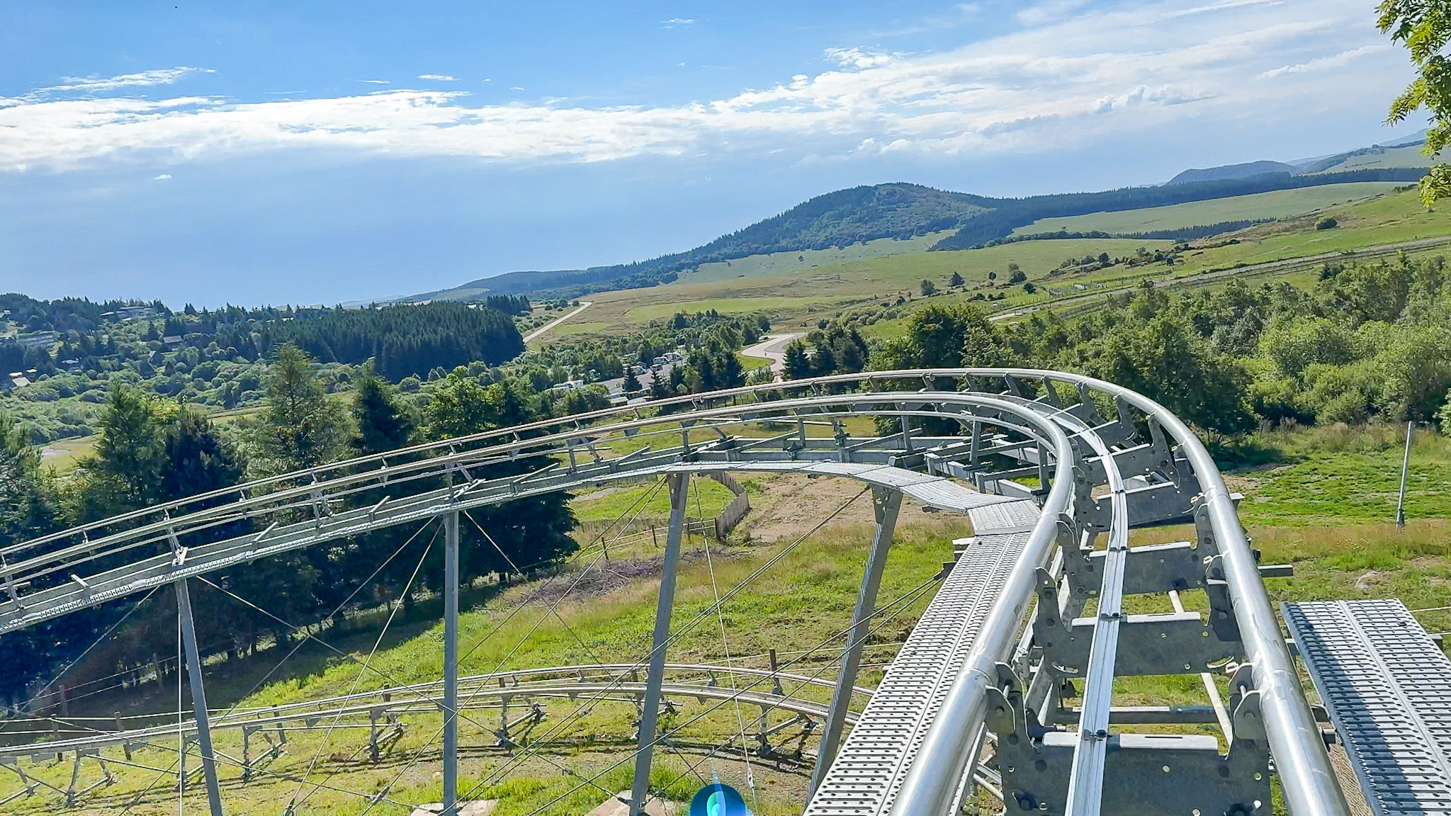 Super Coaster Super Besse - the Puy de Montchal