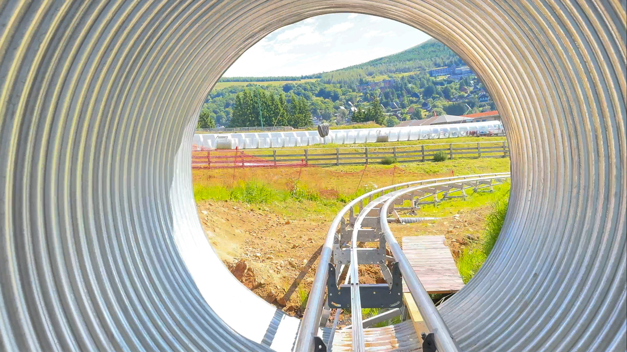 Super Coaster Super Besse - Super Besse and Lac des Hermines