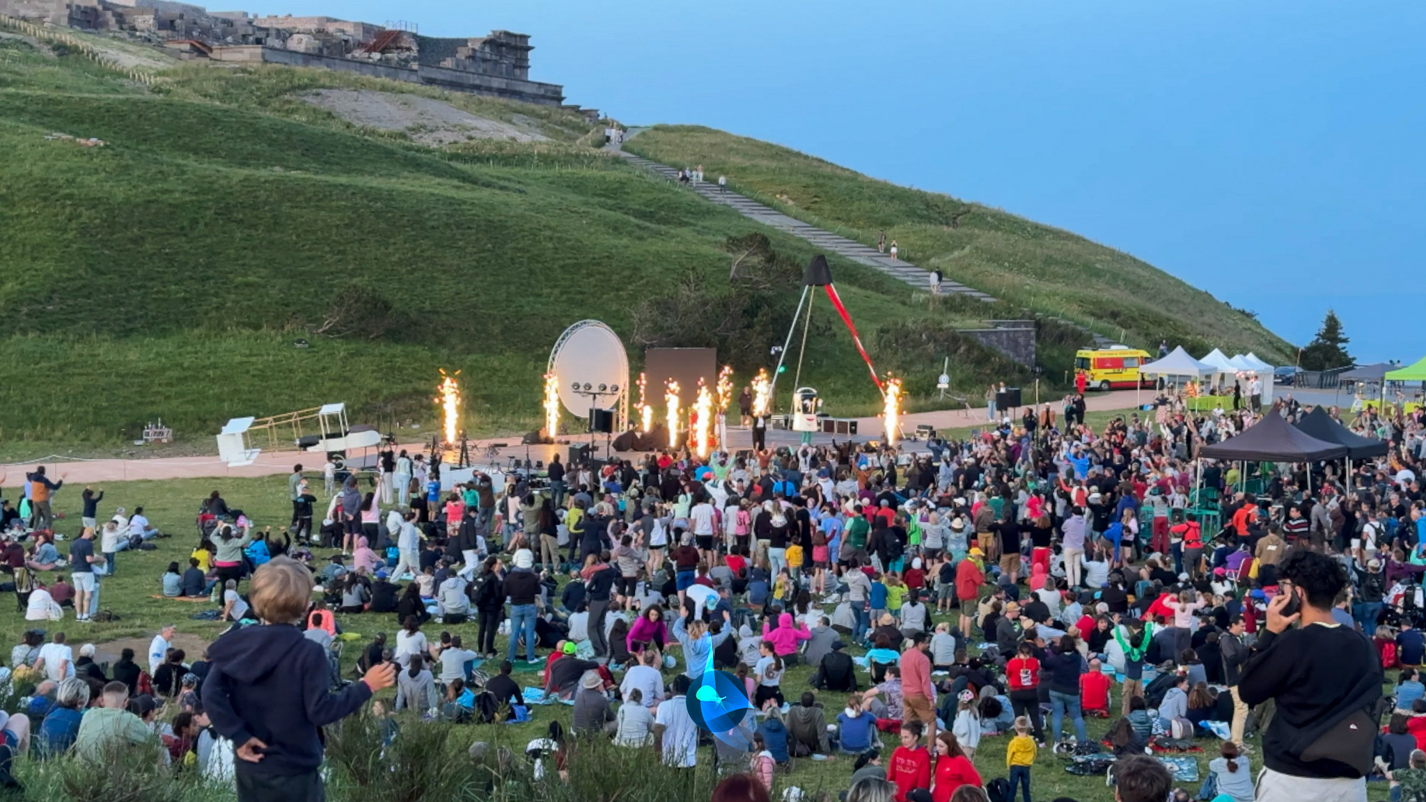 Puy de Dôme Night Show