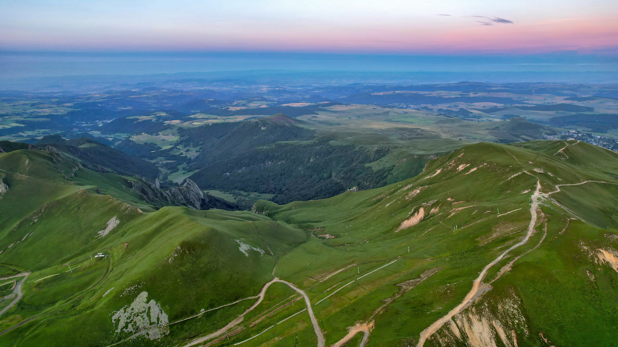 Puy de Sancy, the Chaudefour Valley