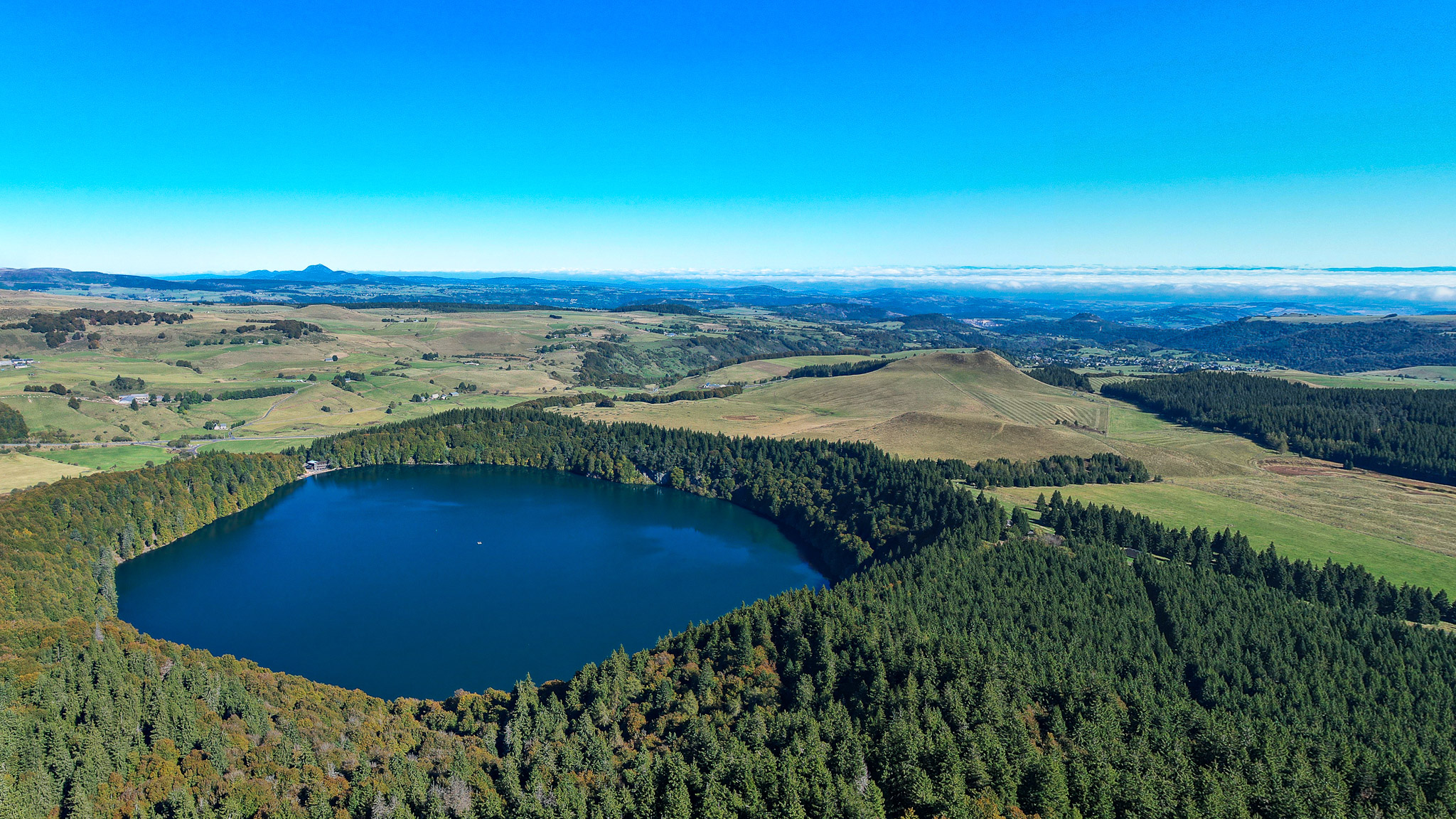 Besse and Saint Anastaise and the Lac Pavin