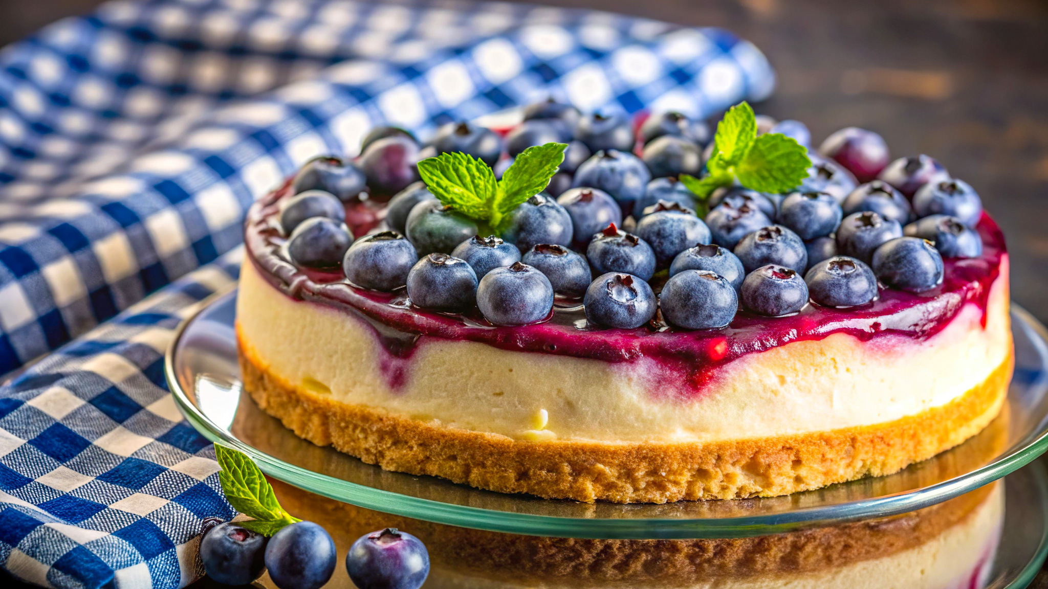 Individual Blueberry Tart